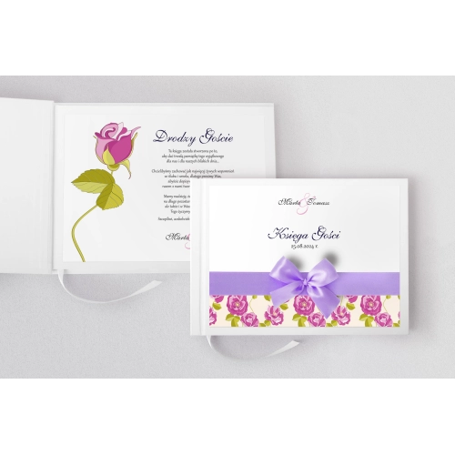 Księga Gości Weselnych Laura Motyw 5