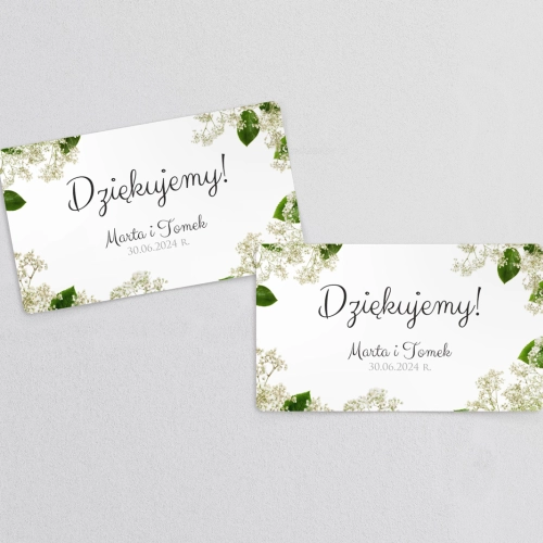 Naklejki na słoiczki weselne Soft - Arkusz 21 szt Motyw 7