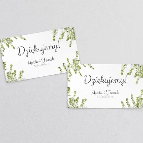 Naklejki na słoiczki weselne Soft - Arkusz 21 szt Motyw 8