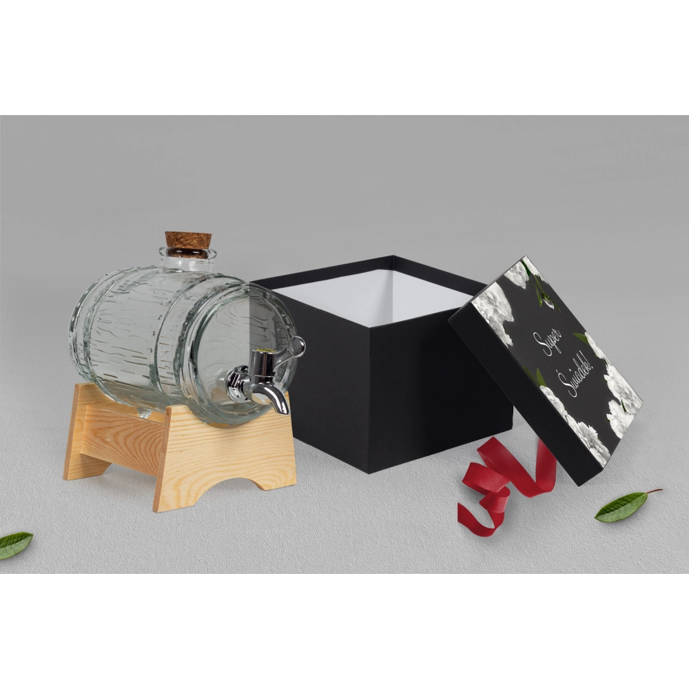 Antałek - opakowanie czarne Soft Motyw 3