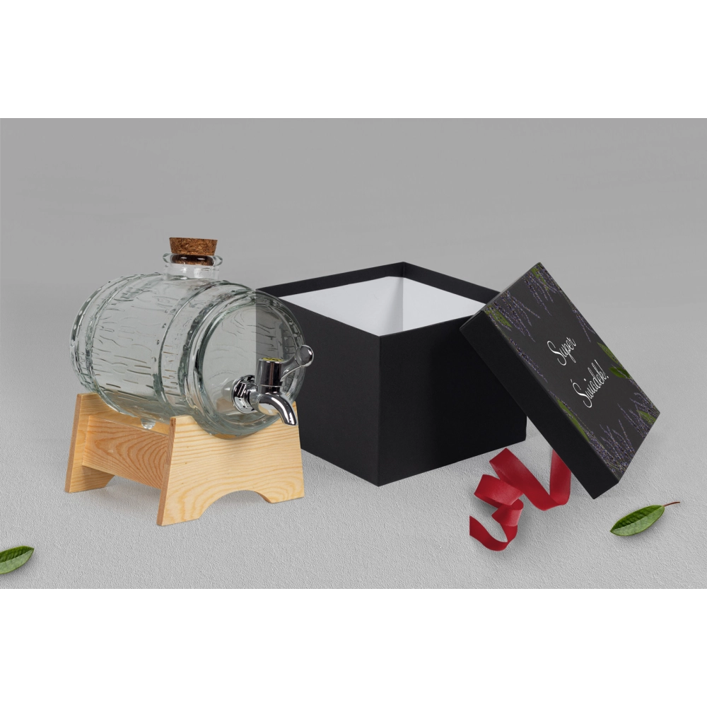 Antałek - opakowanie czarne Soft Motyw 5