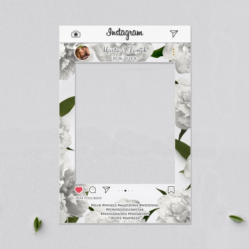 Ramka do zdjęć - Instagram Soft Motyw 3