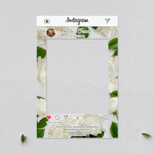 Ramka do zdjęć - Instagram Soft Motyw 4