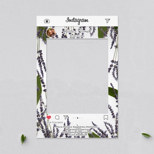 Ramka do zdjęć - Instagram Soft Motyw 5