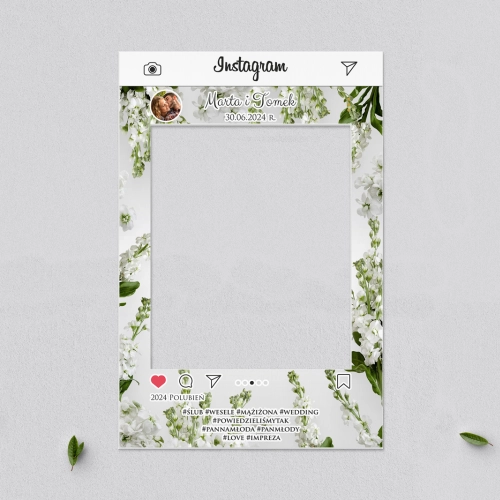 Ramka do zdjęć - Instagram Soft Motyw 8