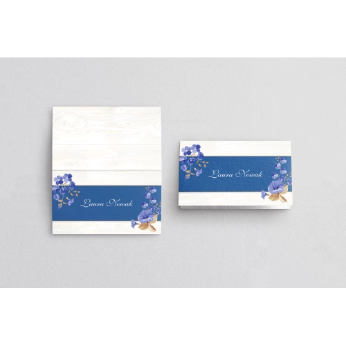 Winietki ślubne składane Biała Stodoła - Motyw 5