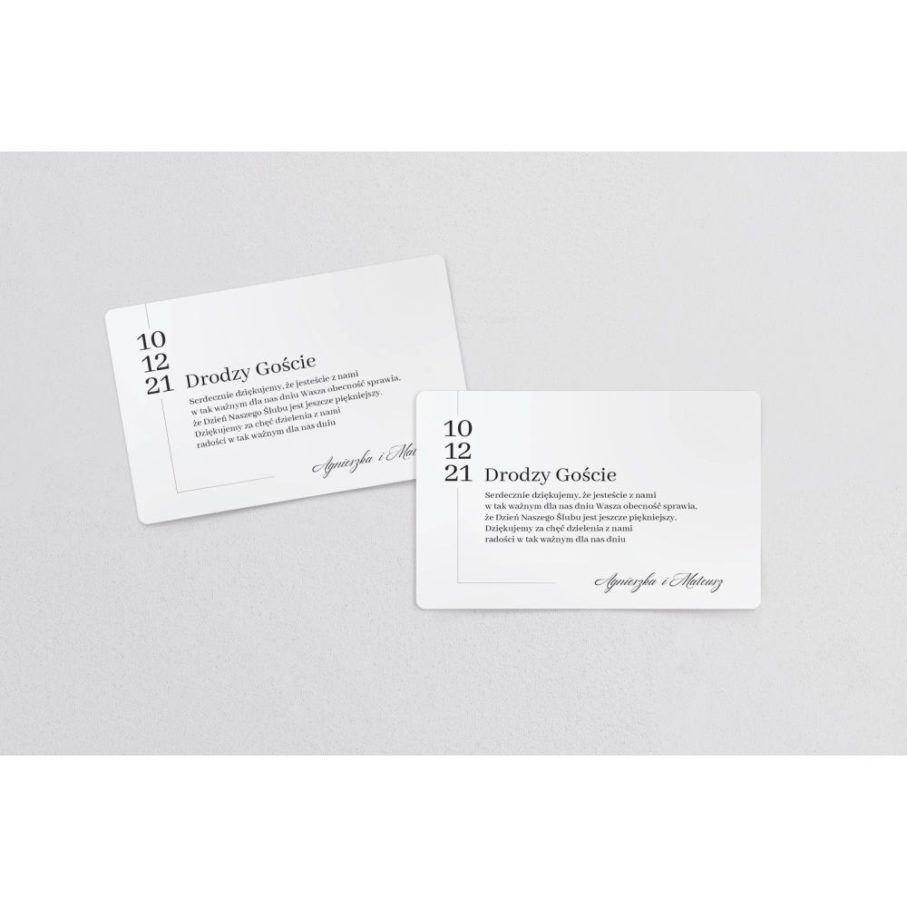 Naklejki na ciasto weselne Minimalistyczne Motyw 4