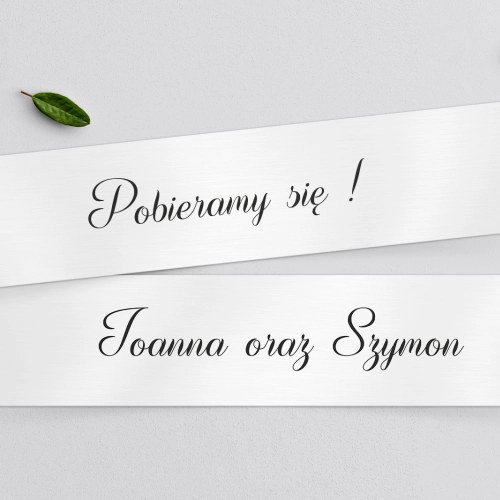 Tablice Rejestracyjne 2 szt. - Minimalistyczne Motyw 5
