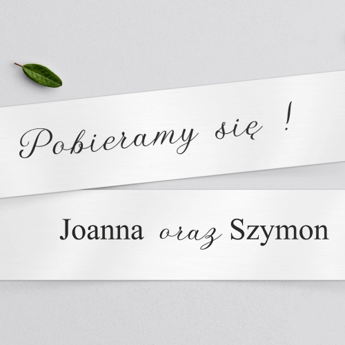 Tablice Rejestracyjne 2 szt. - Minimalistyczne Motyw 6