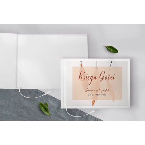 Księga Gości Weselnych Butterflies Motyw 1