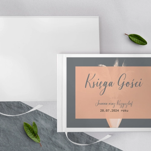 Księga Gości Weselnych Butterflies Motyw 4