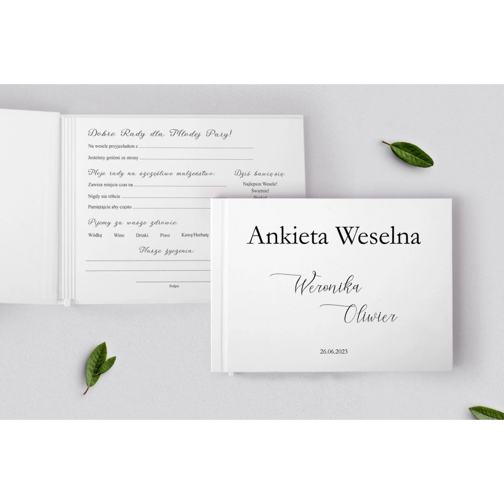 Ankieta Weselna - Minimalistyczne Motyw 1