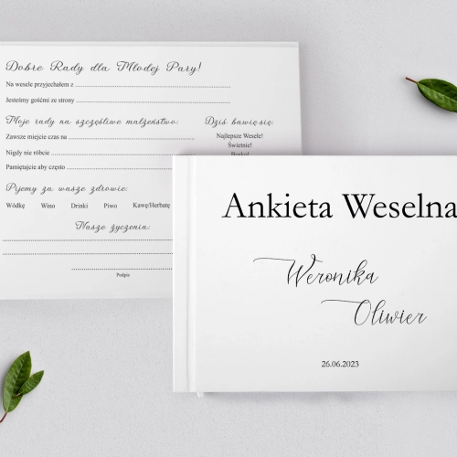 Ankieta Weselna - Minimalistyczne Motyw 1