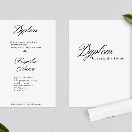 Dyplomy dla Dzieci - Minimalistyczne Motyw 4