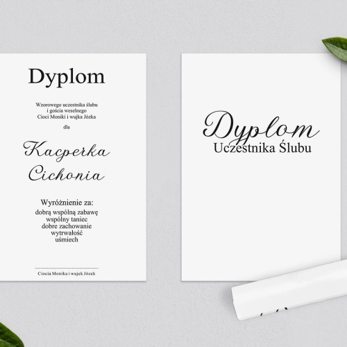Dyplomy dla Dzieci - Minimalistyczne Motyw 6