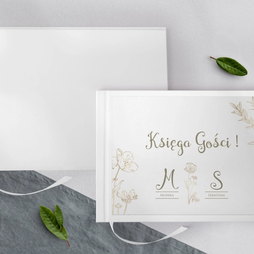 Księga Gości Weselnych Fiori Motyw 2
