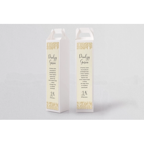 Pudełko na alkohol Vintage Motyw 1