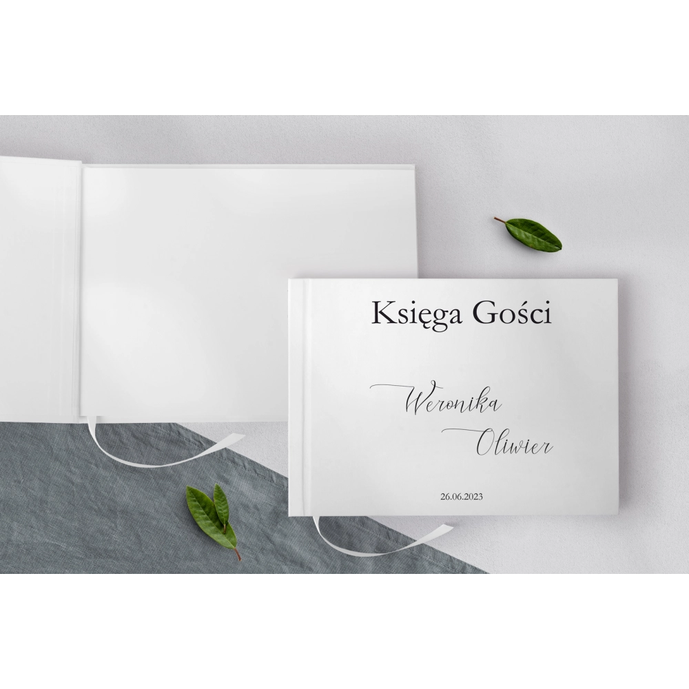 Księga Gości Weselnych Minimalistyczne Motyw 1