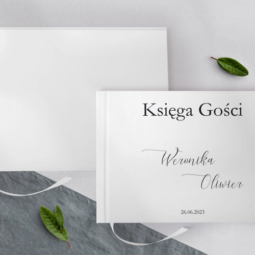 Księga Gości Weselnych Minimalistyczne Motyw 1