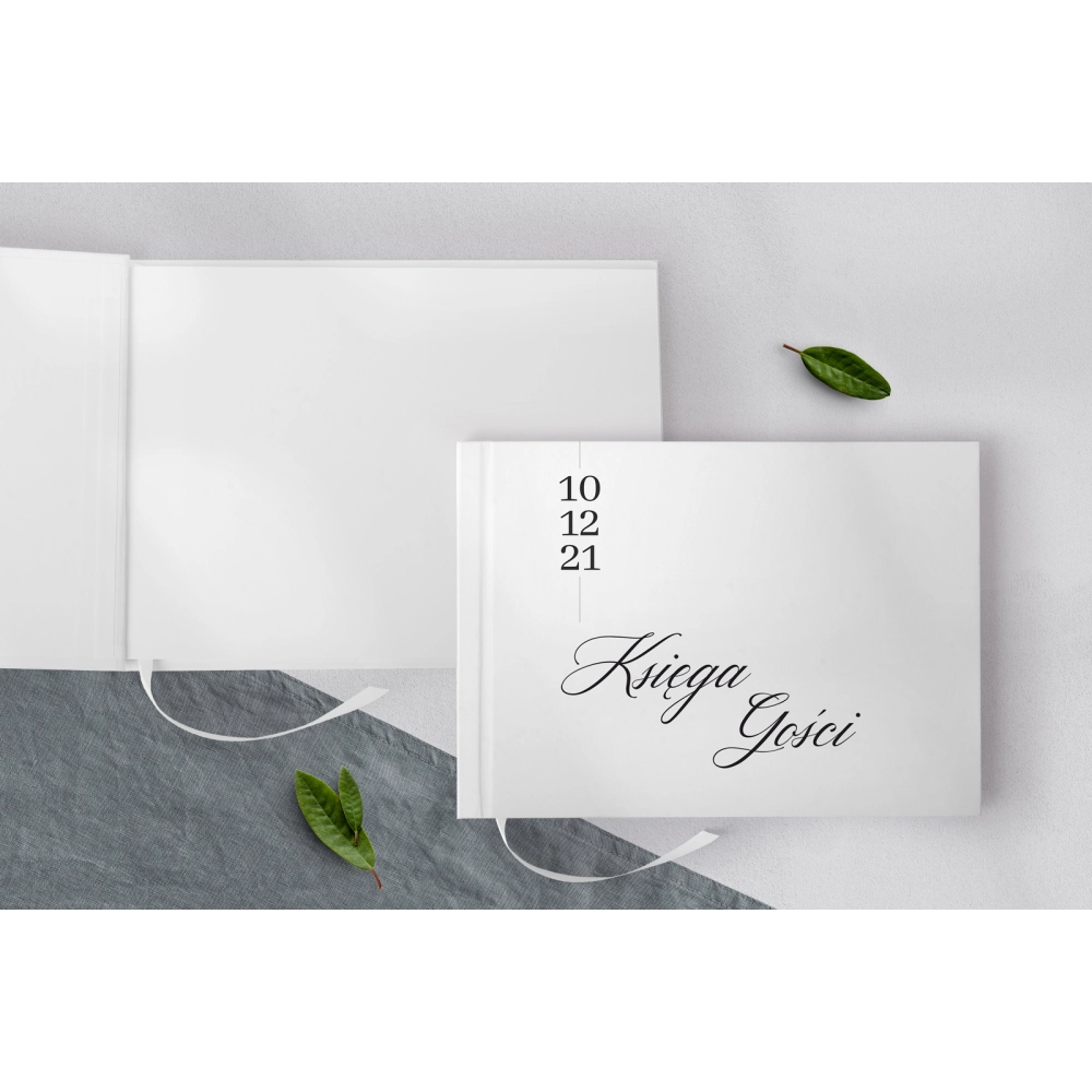 Księga Gości Weselnych Minimalistyczne Motyw 4