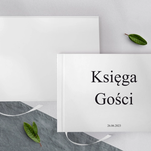 Księga Gości Weselnych Minimalistyczne Motyw 6