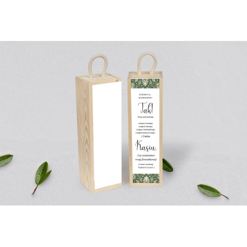 Prośba o&nbsp;Świadkowanie - SNW Akryl naturalna Vintage Motyw 2