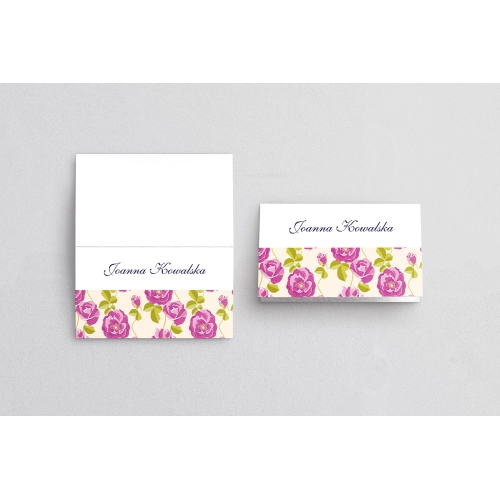 Winietki ślubne składane Laura - Motyw 5