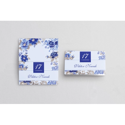 Winietki ślubne składane Nasz Dzień - Motyw 1