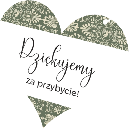 Breloki z&nbsp;Nadrukiem - Serce Vintage Motyw 2