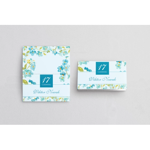 Winietki ślubne składane Nasz Dzień - Motyw 6