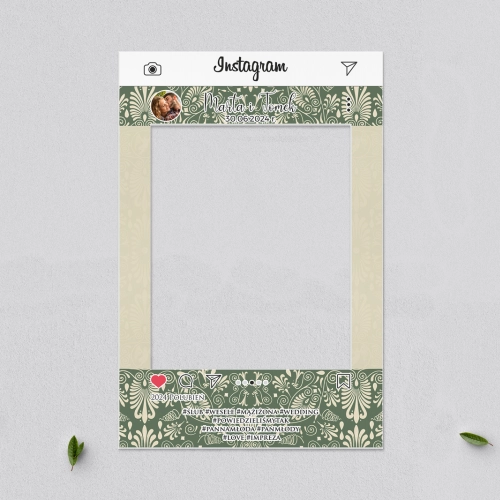 Ramka do zdjęć - Instagram Vintage Motyw 2