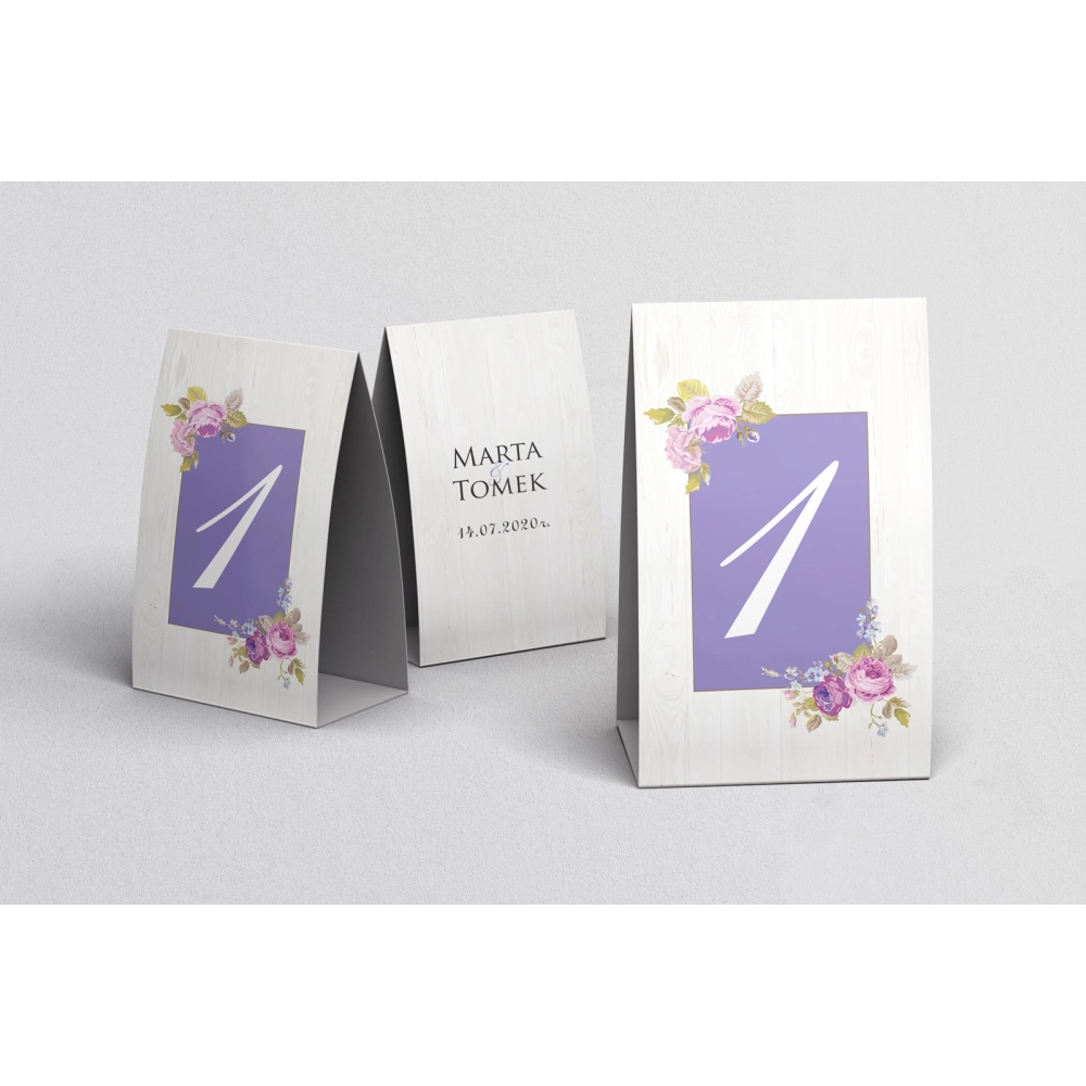 Numerki na stół Biała Stodoła - Motyw 6