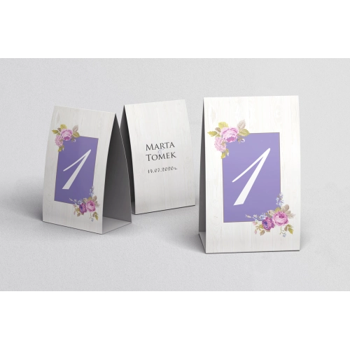 Numerki na stół Biała Stodoła - Motyw 6