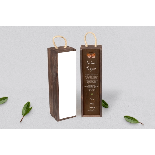 Skrzynka dla Rodziców - SNW Brązowa Butterflies - Motyw 2