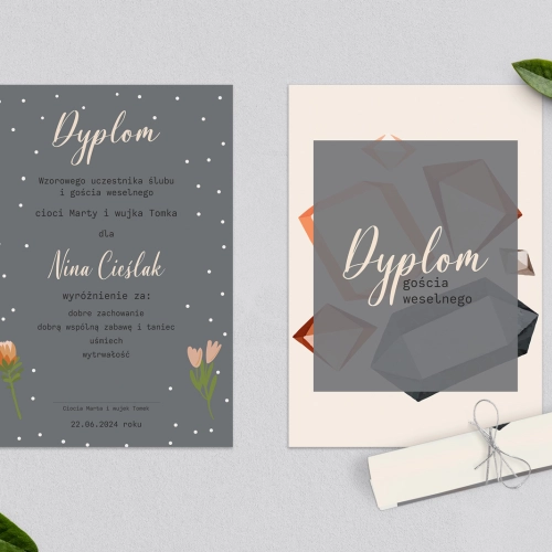 Dyplomy dla Dzieci - Butterflies - Motyw 3