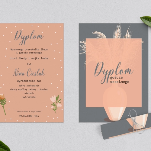 Dyplomy dla Dzieci - Butterflies - Motyw 4