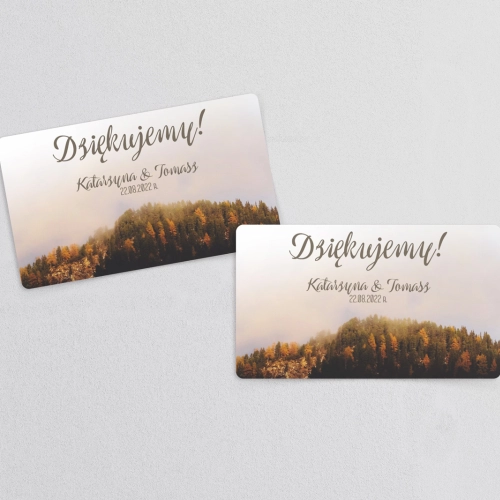 Naklejki na słoiczki weselne Forest - Arkusz 21 szt - Motyw 3