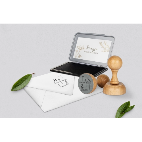 Pieczątka Fiori Motyw 4