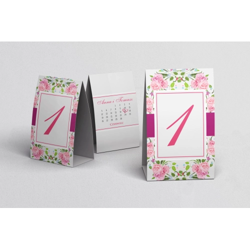 Numerki na stół Nasz Dzień Motyw 4