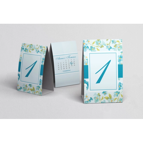 Numerki na stół Nasz Dzień Motyw 6