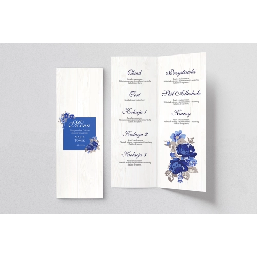 Menu Weselne Biała Stodoła - Motyw 4