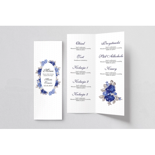 Menu Weselne Radosny Dzień Motyw 3