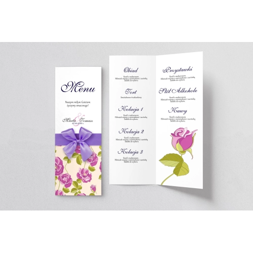 Menu Weselne Laura Motyw 5