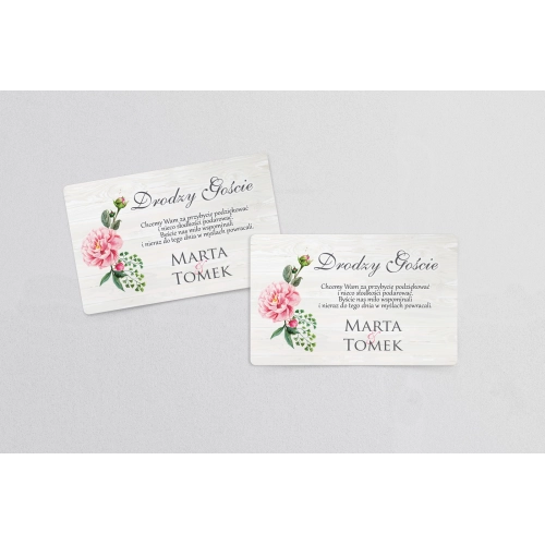 Naklejki na ciasto weselne Biała Stodoła - Motyw 2