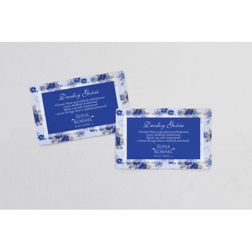 Naklejki na ciasto weselne Kwiatowe Pole Motyw 4