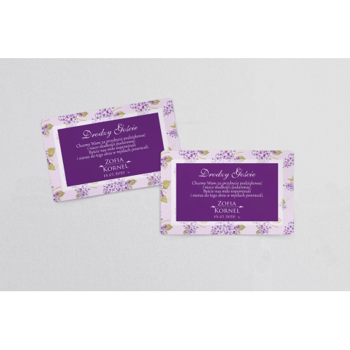 Naklejki na ciasto weselne Kwiatowe Pole Motyw 6