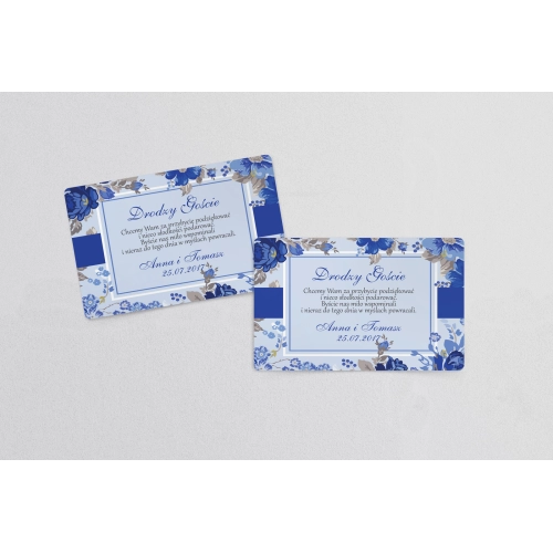 Naklejki na ciasto weselne Nasz Dzień Motyw 1