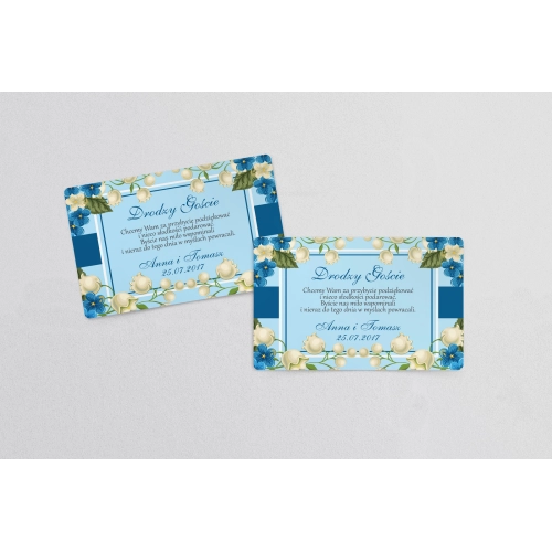 Naklejki na ciasto weselne Nasz Dzień Motyw 3