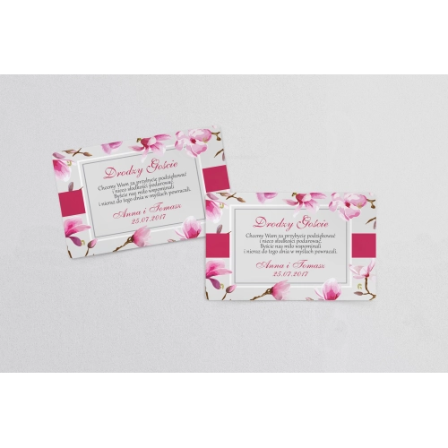 Naklejki na ciasto weselne Nasz Dzień Motyw 5