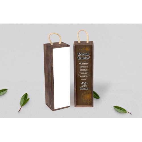 Skrzynka dla Rodziców - SNW Brązowa Sunflowers Motyw 1